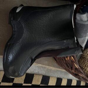 Men's Black Waterproof Snow Boots